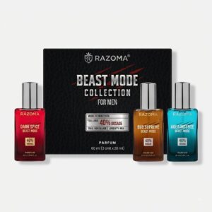 Beast Mode Perfume Gift Set for Men | 12hrs+ Long Lasting